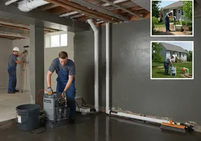 Basement Waterproofing and Flood Prevention process in Powell County, MT